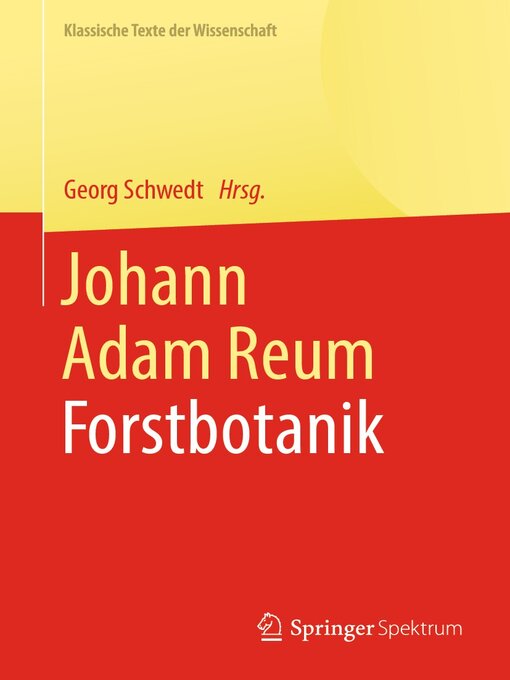 Title details for Johann Adam Reum by Georg Schwedt - Available